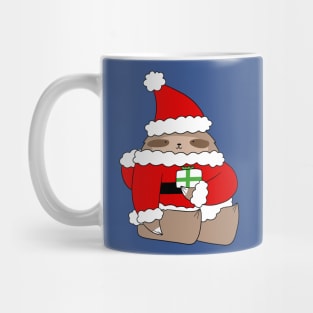 Santa Sloth Mug